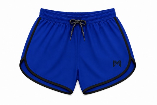 Men's Blue Sports Shorts | Quick Dry Gym, Running & Workout Shorts