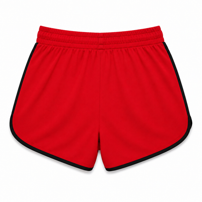 Men's Red Sports Shorts | Quick Dry Gym, Running & Workout Shorts