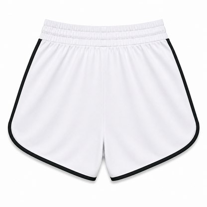 Men's White Sports Shorts | Quick Dry Gym, Running & Workout Shorts