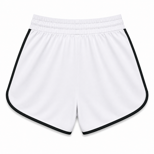 Men's White Sports Shorts | Quick Dry Gym, Running & Workout Shorts