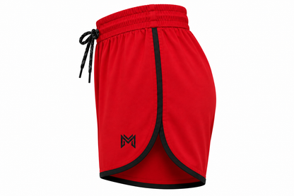 Men's Red Sports Shorts | Quick Dry Gym, Running & Workout Shorts