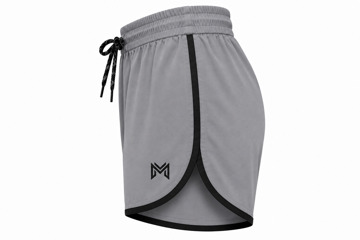 Men's Grey Sports Shorts | Quick Dry Gym, Running & Workout Shorts