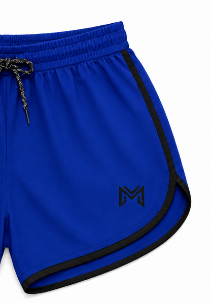 Men's Blue Sports Shorts | Quick Dry Gym, Running & Workout Shorts