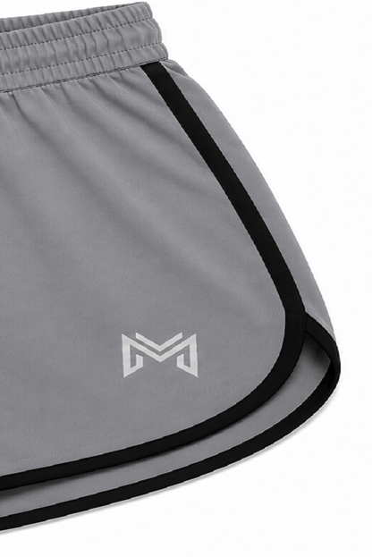 Men's Grey Sports Shorts | Quick Dry Gym, Running & Workout Shorts