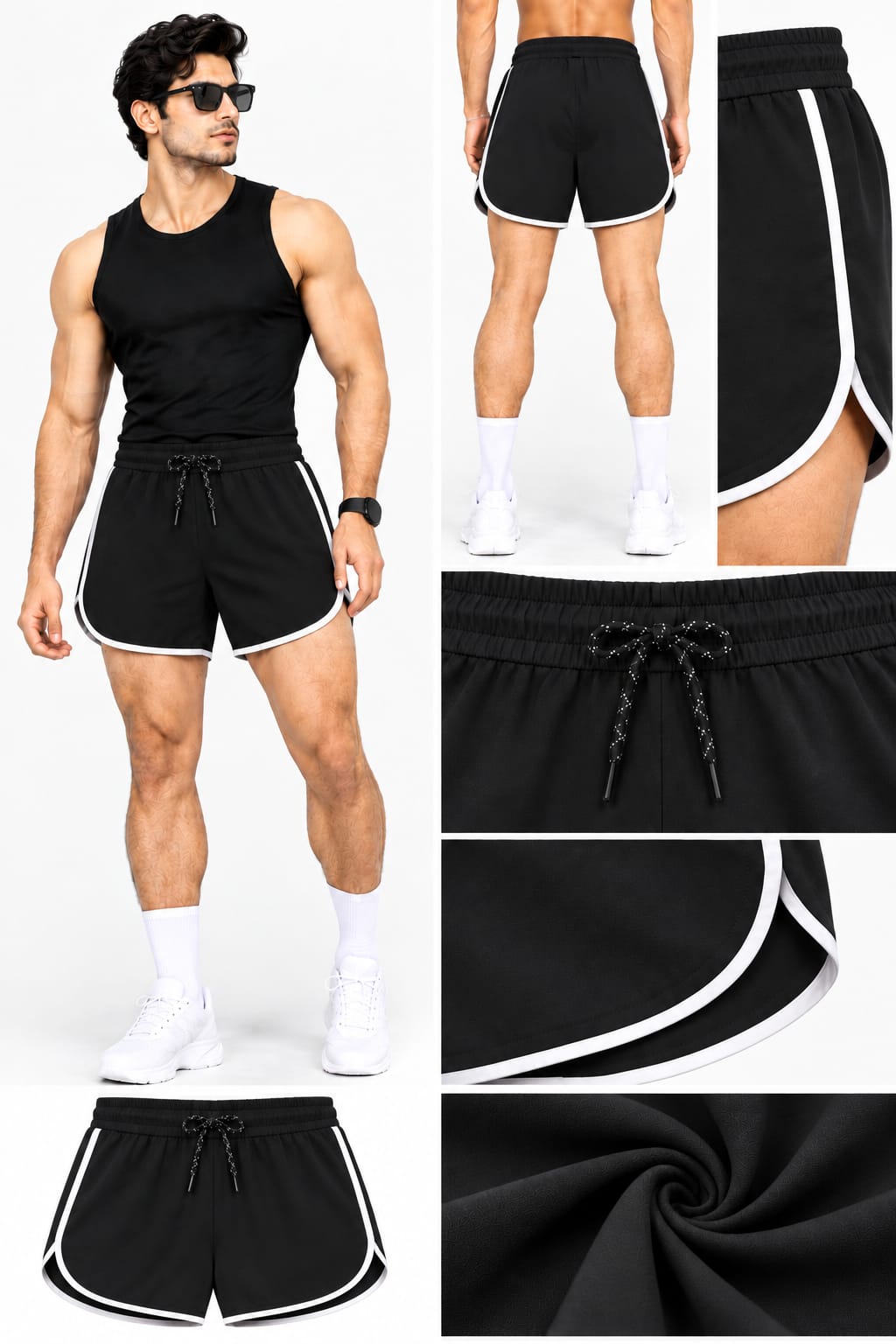 Men's Premium Sports Shorts | Quick Dry Gym & Running Shorts