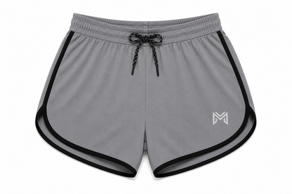 Men's Grey Sports Shorts | Quick Dry Gym, Running & Workout Shorts